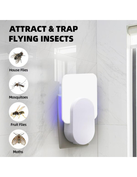 40 Tarjetas de Pegamento Reemplazo Safer Home y Dynatrap