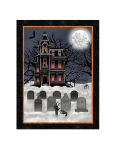 Tela de Coser FlashPhoenix Halloween 100% Algodón 91x112 cm