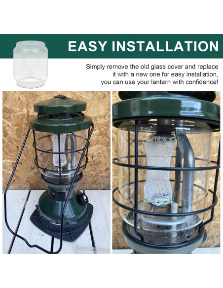 Reemplazo Globo Linterna Coleman Magluv 9.84cm Vidrio Reemplazo Globo Linterna Coleman Magluv 9.84cm Vidrio