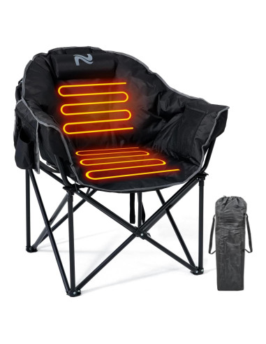 Silla de Camping Calentada LILYPELLE Charles - 3 Niveles de Calor