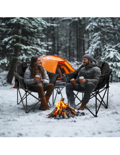 Silla de Camping Calentada LILYPELLE Charles - 3 Niveles de Calor 2