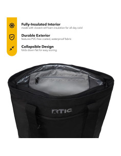 Bolsa Térmica RTIC Slim 15L Impermeable para Playa y Compras 2