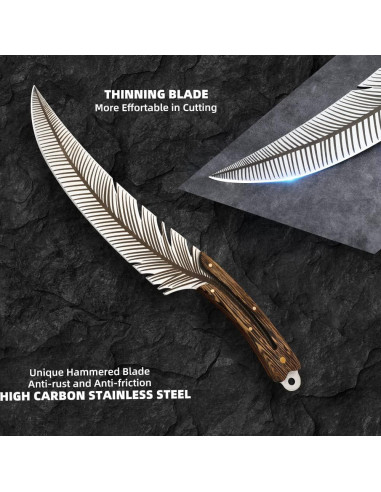 Cuchillo de Deshuesar Veisky de Acero Alto Carbono 21.78 cm