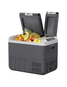 Refrigerador de Coche EKOJUCE XCFE-35 37QT Doble Zona 12V