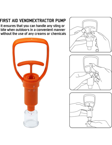 Kit de Primeros Auxilios para Mordeduras y Picaduras BOSITIVE - Rojo