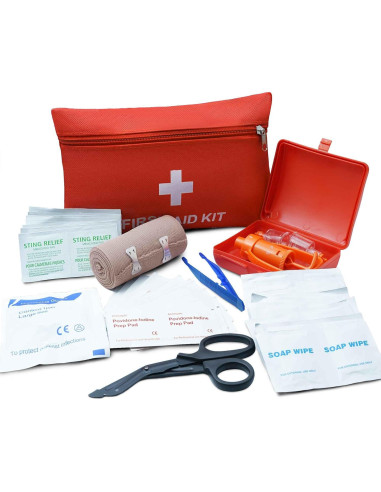 Kit de Primeros Auxilios para Mordeduras y Picaduras BOSITIVE - Rojo