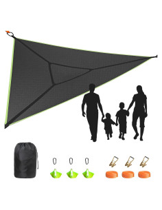 Hamaca Triangular UPWELL 3m Camping 500kg Secado Rápido