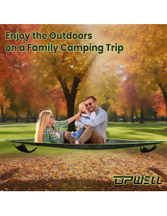 Hamaca Triangular UPWELL 3m Camping 500kg Secado Rápido 2