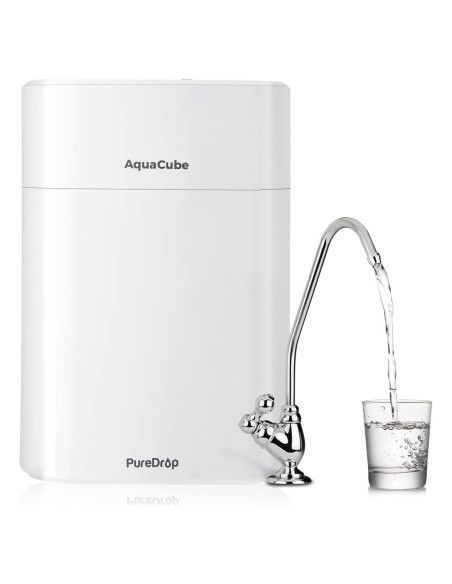 Filtro de Agua Bajo Fregadero Aquacube CUW4 4 Etapas 0.01m