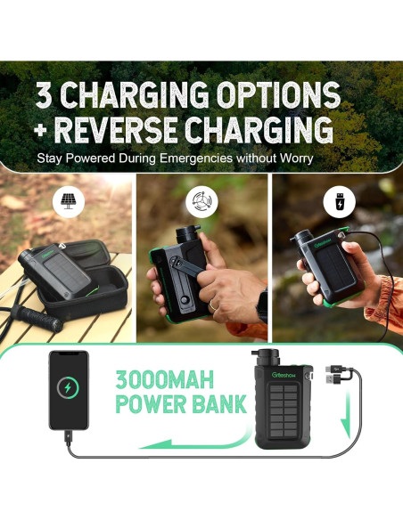 Filtro de Agua Eléctrico Portátil Greeshow GS-2811, 0.01 Micrones