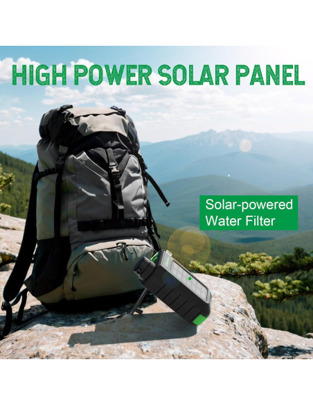 Filtro de Agua Eléctrico Portátil Greeshow GS-2811, 0.01 Micrones