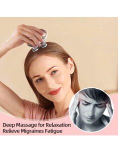 Masajeador eléctrico Cotsoco para cuero cabelludo y cuerpo 2