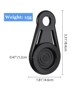 Clips de Lona Hotop 20 Pcs Alta Resistencia Camping 8.4x4.6cm 2