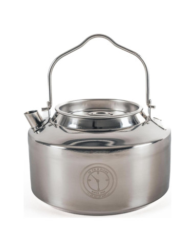 Hervidor de Camping 1.2L Acero Inoxidable 10 A 6 PICKS