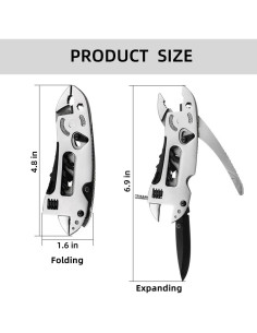 Multiherramienta 6 en 1 YWHWXB de Acero Inoxidable para Camping 2