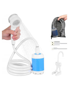 Ducha Portátil Eléctrica Liucocotos RA-01 198 cm Impermeable