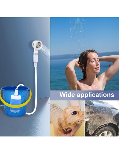 Ducha Portátil Eléctrica Liucocotos RA-01 198 cm Impermeable