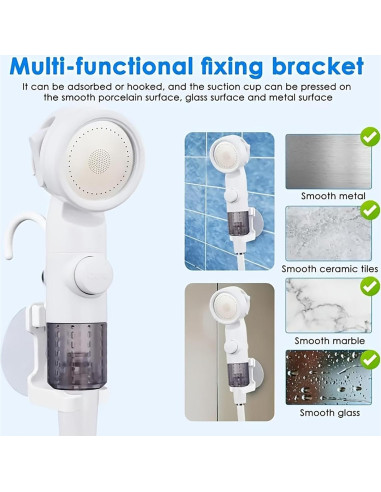 Ducha Portátil Eléctrica Liucocotos RA-01 198 cm Impermeable