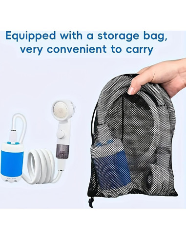 Ducha Portátil Eléctrica Liucocotos RA-01 198 cm Impermeable