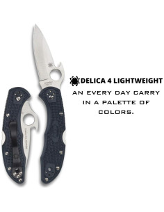Cuchillo Plegable Spyderco Delica 4 con Hoja de Acero VG-10 2
