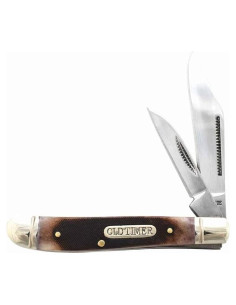 Cuchillo Plegable Old Timer 1193073 Dog Leg Jack Hueso