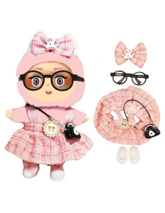 Conjunto de Ropa de Lujo para Muñeca LABUBU 17cm - 5 Piezas