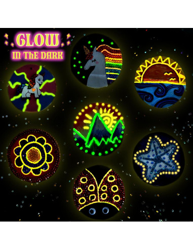 Kit de Pintura de Madera KLMARS - Brilla en la Oscuridad