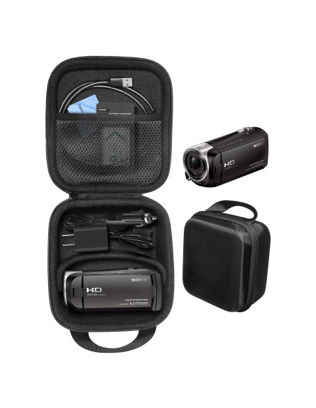 Funda CaseSack para Camcorder HD Sony, Canon, Panasonic - Negro Funda CaseSack para Camcorder HD Sony, Canon, Panasonic - Negro
