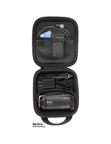 Funda CaseSack para Camcorder HD Sony, Canon, Panasonic - Negro