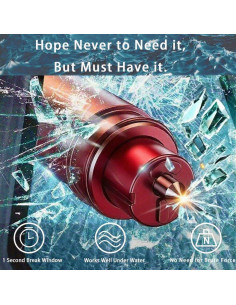 Martillo de Vida KANEKALARY 2025 Cortador de Cinturón y Rompedor de Ventanas 2