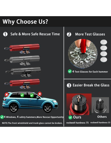 Martillo de Vida KANEKALARY 2025 Cortador de Cinturón y Rompedor de Ventanas Martillo de Vida KANEKALARY 2025 Cortador de Cinturón y Rompedor de Ventanas