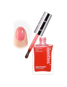 Esmalte de Uñas Beetles Rojo 15ml Secado Rápido Sin UV
