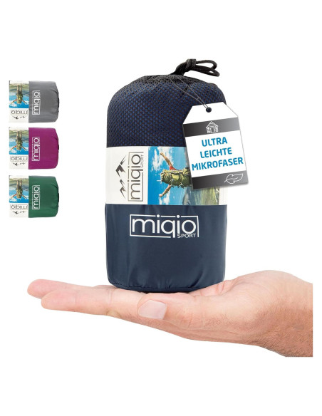 Saco de Dormir 2-en-1 Miqio XL Forro y Sábana de Viaje