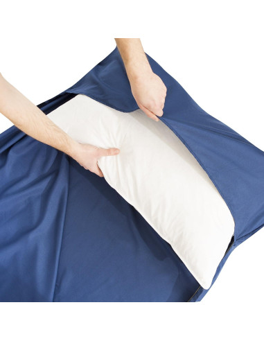 Saco de Dormir 2-en-1 Miqio XL Forro y Sábana de Viaje