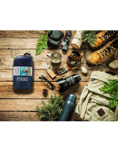 Saco de Dormir 2-en-1 Miqio XL Forro y Sábana de Viaje