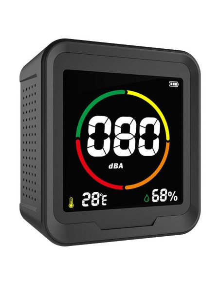 Medidor de Decibelios 3 en 1 LSENLTY con Pantalla LED