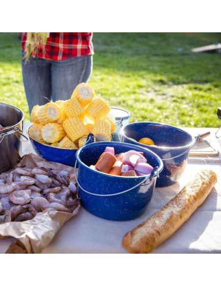 Tetera Convexa GSI Outdoors 2.84L Azul para Camping