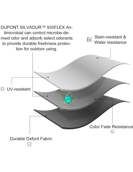 Silla de Camping Plegable VOYSIGN Negra con Portavasos 147 kg