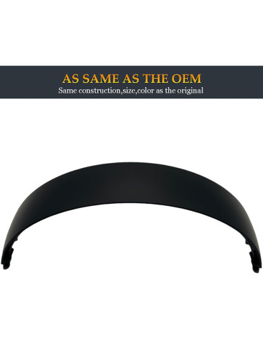 Banda de Cabeza Reemplazo Ncnvnra para Auriculares Beats Studio Pro/Studio 3 - Negro