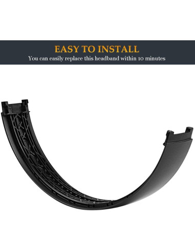 Banda de Cabeza Reemplazo Ncnvnra para Auriculares Beats Studio Pro/Studio 3 - Negro