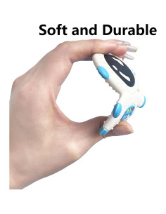 Mordedor de Silicona Cuxnoo Astronauta Azul 3+ Meses 2