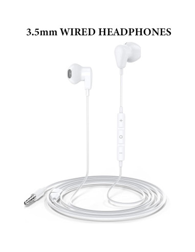 Auriculares con cable APETOO-0021 HiFi 3.5mm para Samsung y iPhone