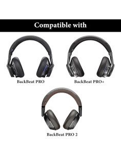 Cubierta de Banda para Auriculares GEEKRIA Plantronics PRO Negro 2