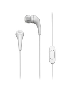 Auriculares con cable Motorola 2-S con micrófono - Sonido claro y ligero