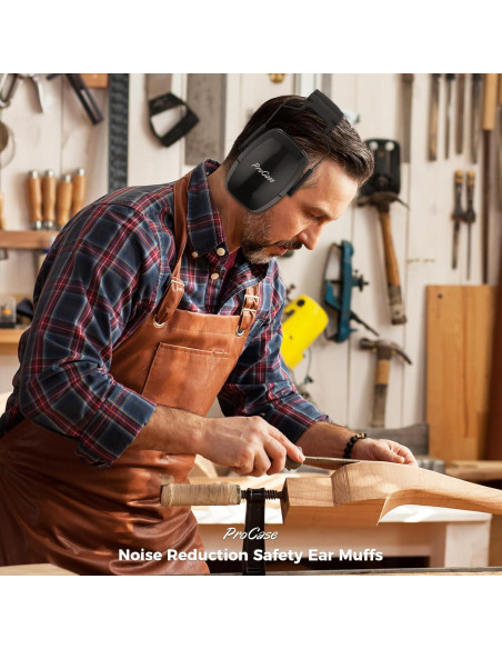 Auriculares ProCase con Cancelación de Ruido SNR 36dB - Negro