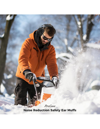 Auriculares ProCase con Cancelación de Ruido SNR 36dB - Negro