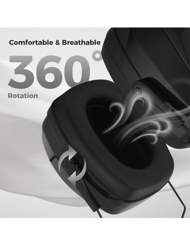 Auriculares ProCase con Cancelación de Ruido SNR 36dB - Negro