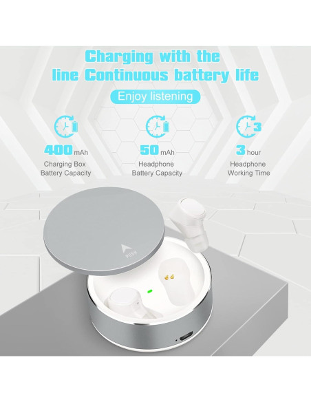 Auriculares Inalámbricos UrbanX X7 Bluetooth 5.0 IPX5 Deportivos Auriculares Inalámbricos UrbanX X7 Bluetooth 5.0 IPX5 Deportivos