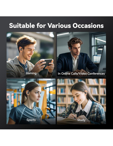 Auriculares KBEAR K01 In Ear HIFI Gaming 3.5mm Azul-Púrpura