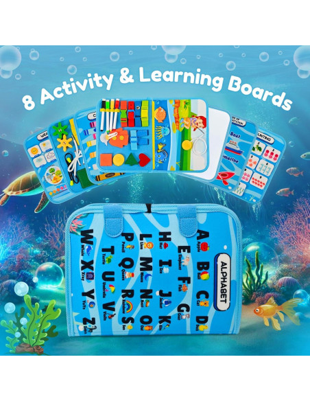 Libro Ocupado Montessori Hebei Fuyang para Niños 1-3 Años